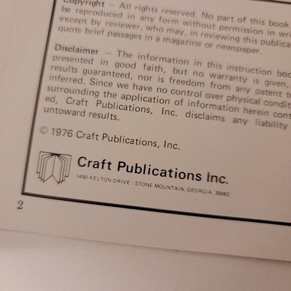 1970s Minitaures Instruction Booklets Dollhouse Decoup Light Flower Construction - Picture 11 of 16